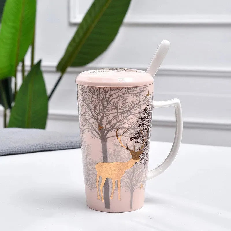 Girl Heart Ceramic Cup Nordic - Bellarte Enchanté Girl Heart Ceramic Cup Nordic